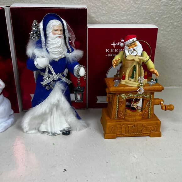 Hallmark 2018 and 2019 member exclusive - four holiday Christmas ornaments ￼ - Picture 3 of 6
